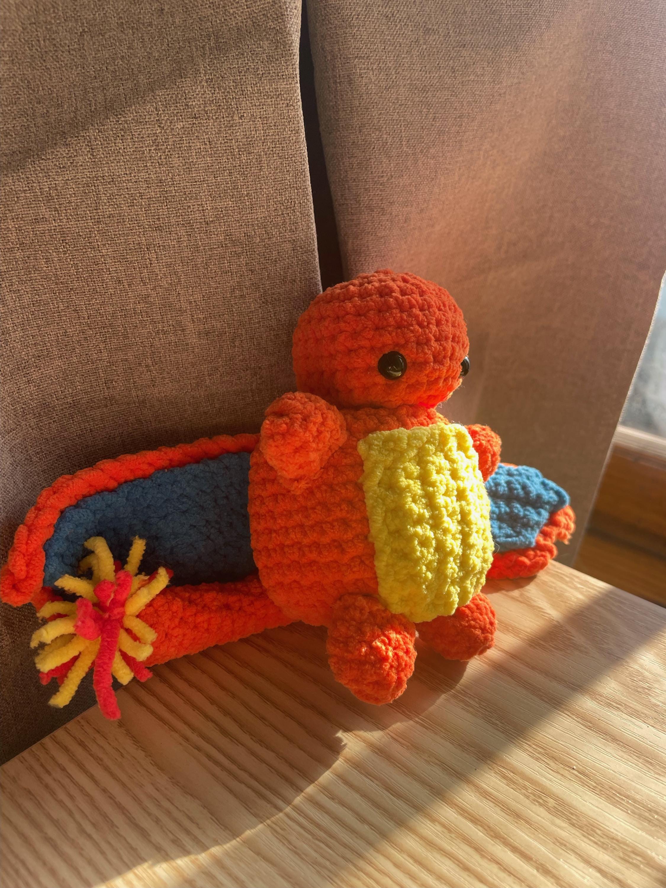 Patron Crochet Dragon de Feu
