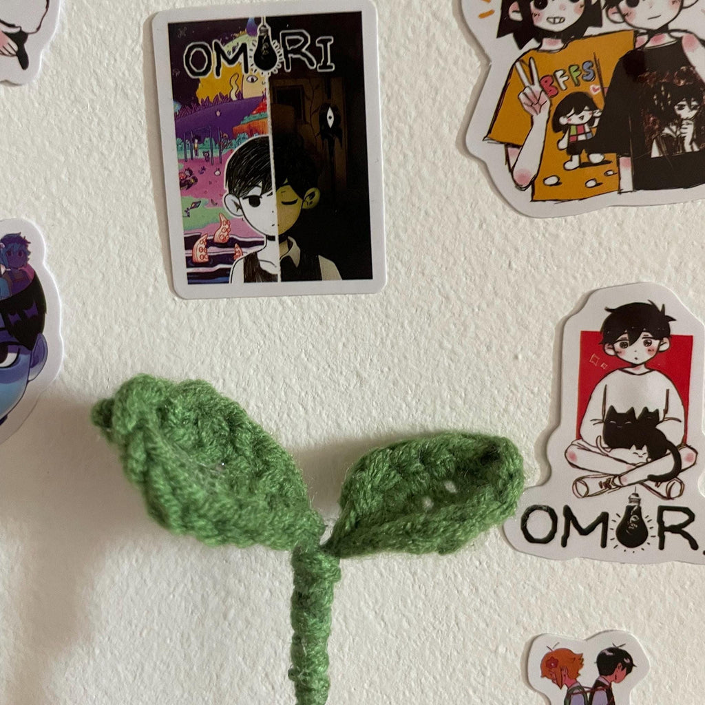 Sprout Mole en crochet – peluche inspirée du jeu vidéo Omori