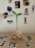 Sprout Mole en crochet – peluche inspirée du jeu vidéo Omori